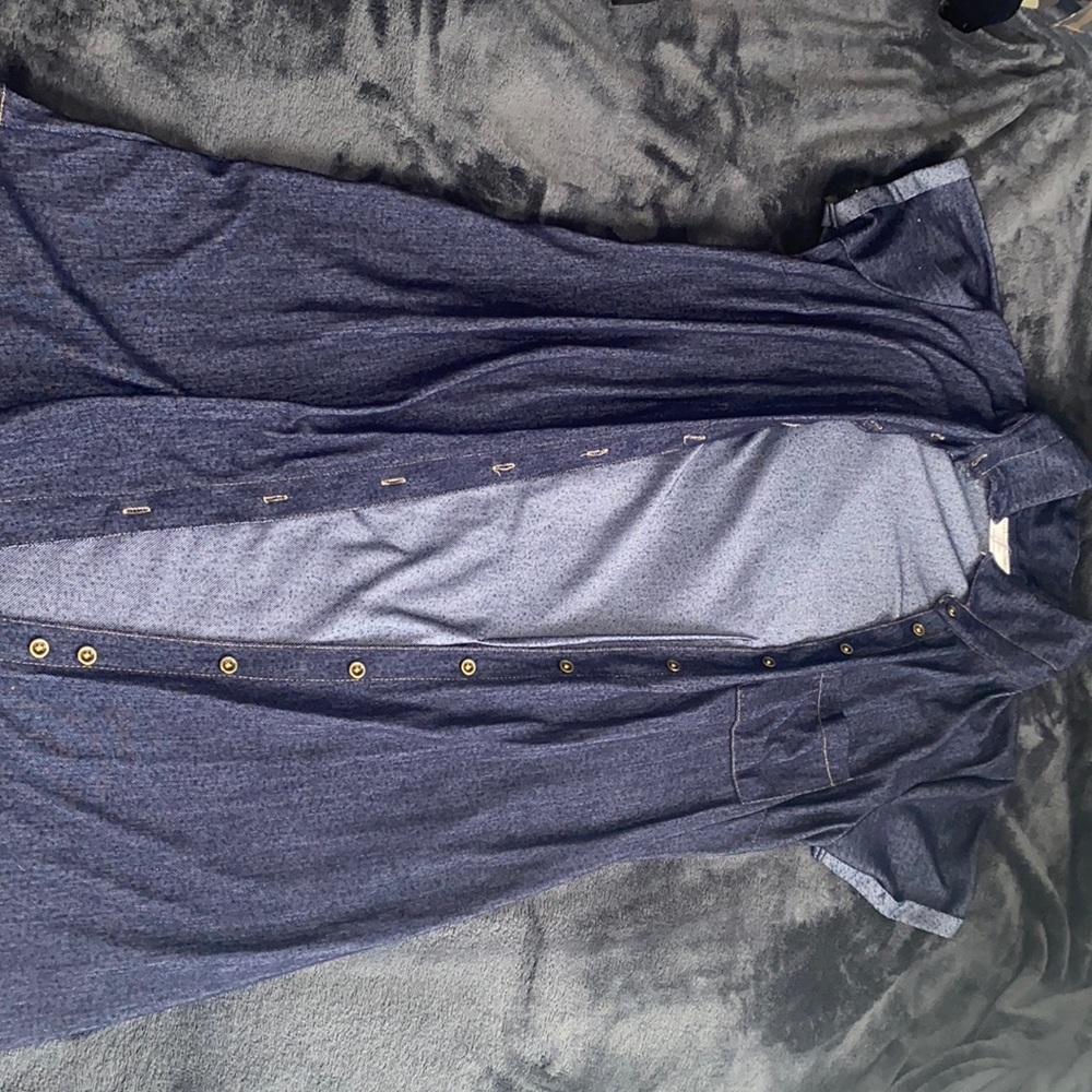 Navy, Jean dress